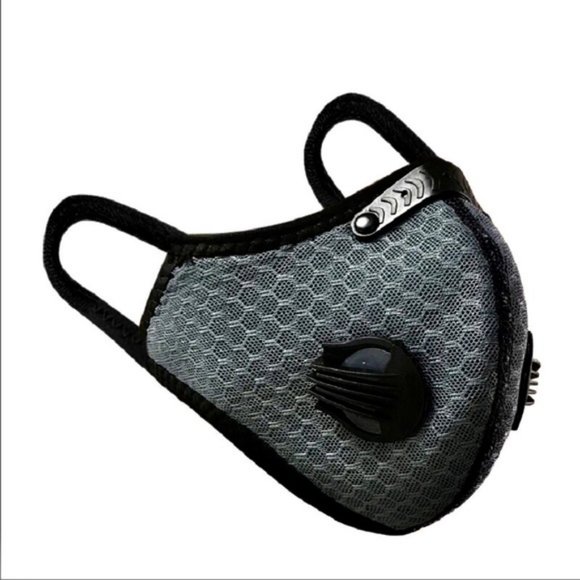 Accessories - Unisex Reusable Sports Face Mask With Filter